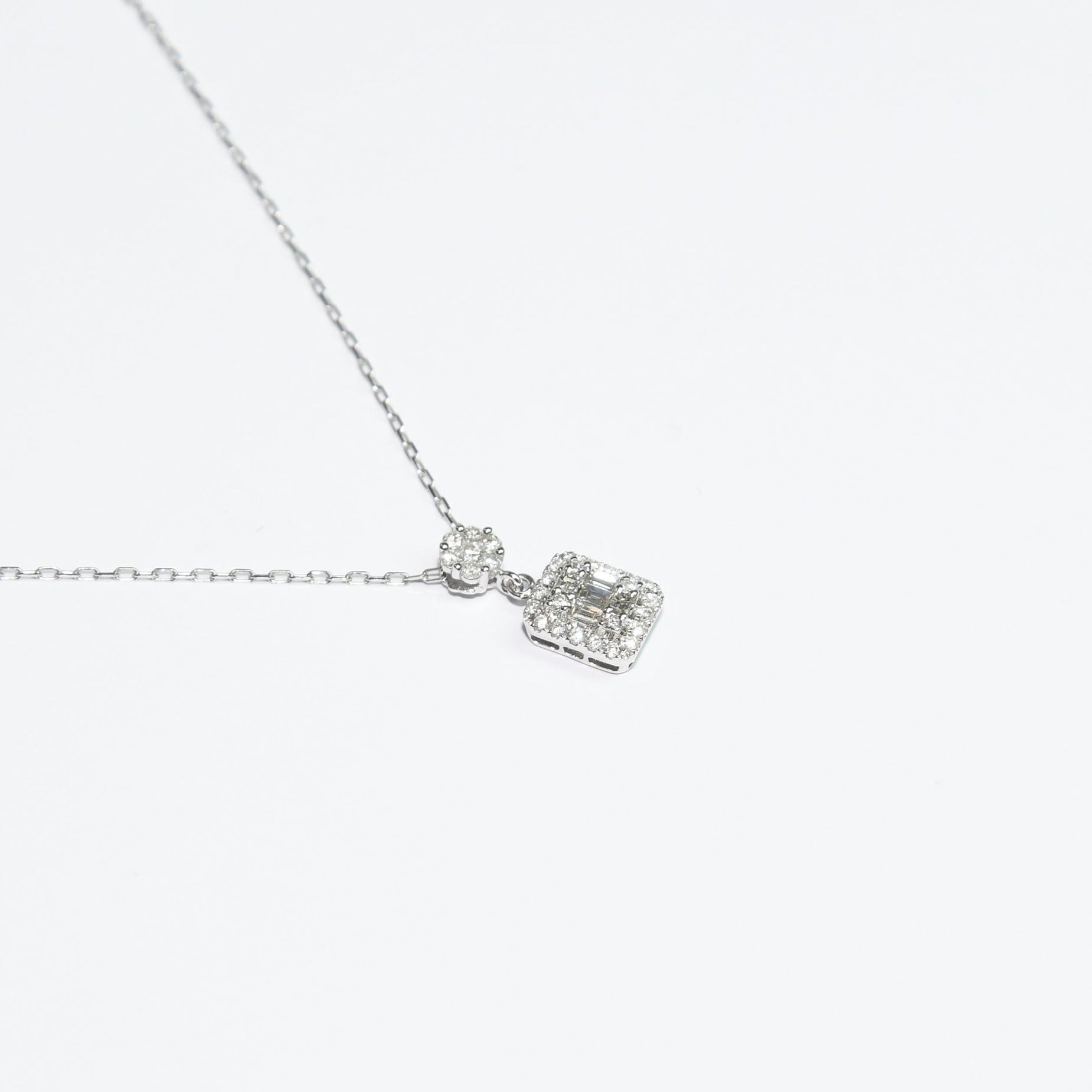 Classic Emerald Cut Necklace