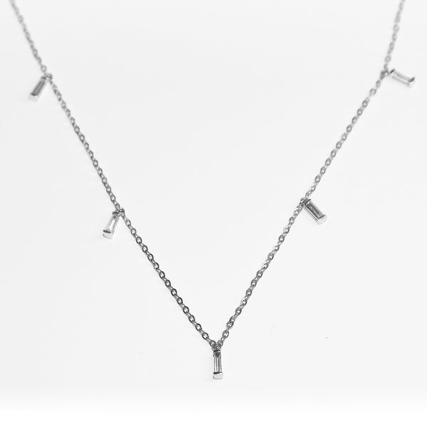 Diamond Tinsel Necklace