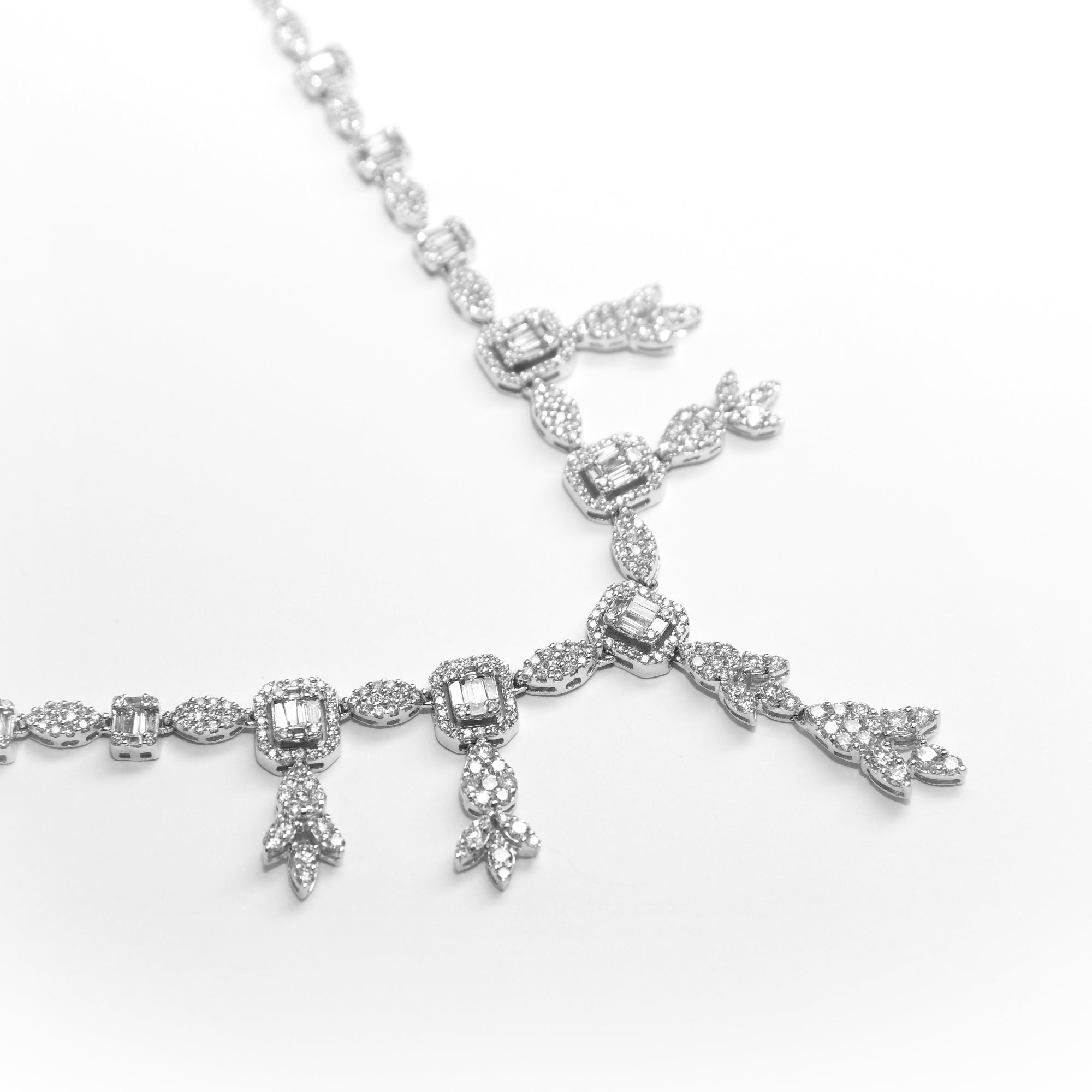 Diamond Vine Necklace