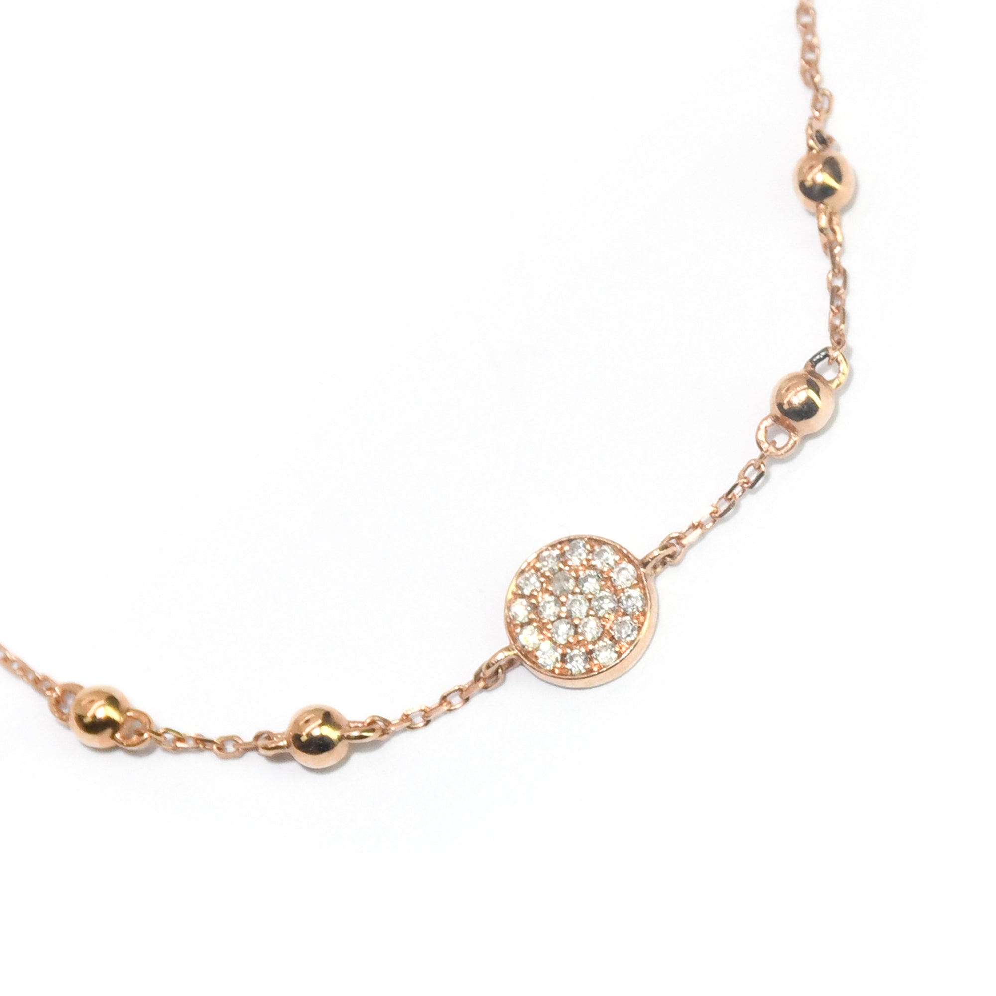 Rose Gold Stud Bracelet