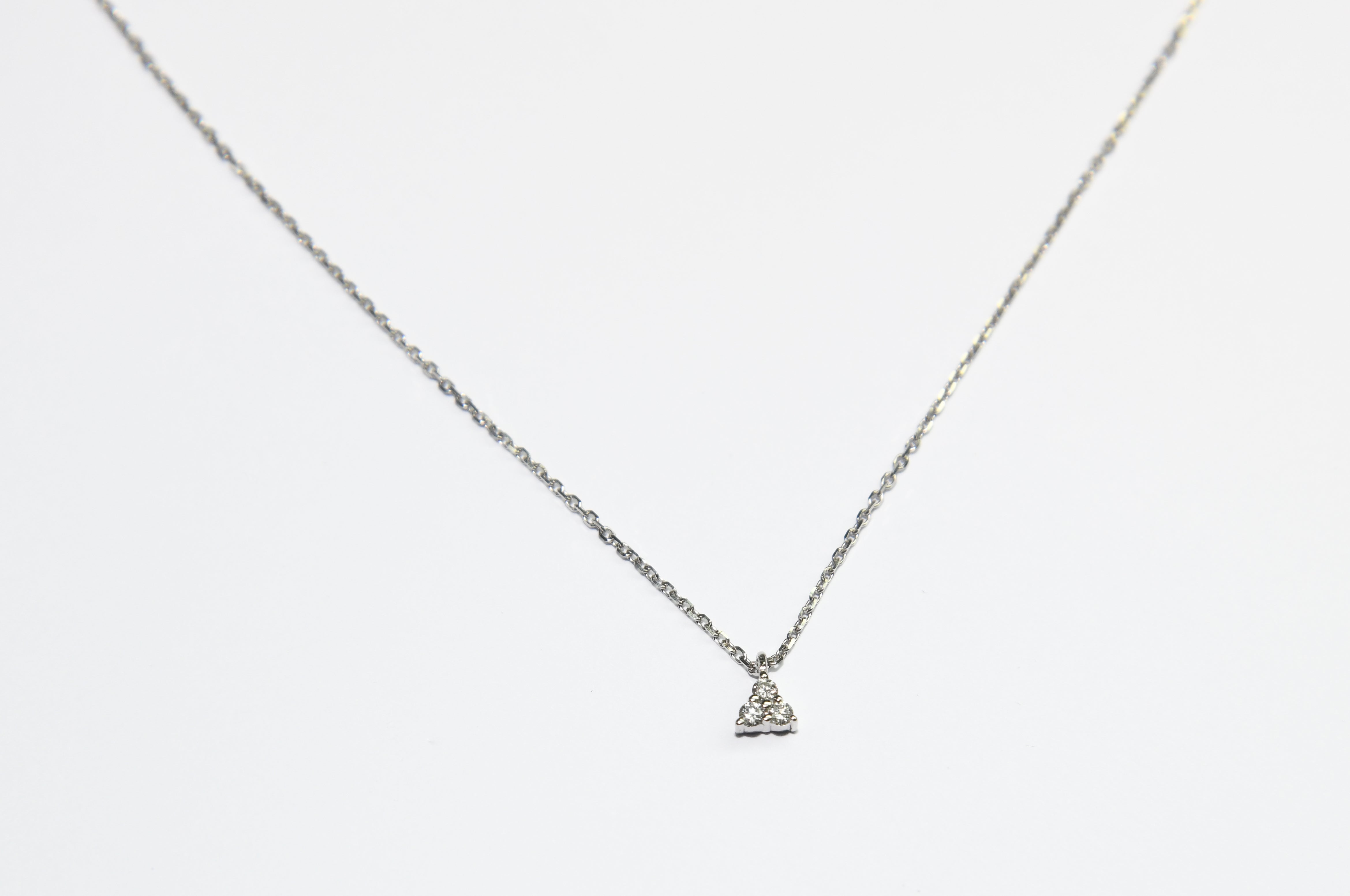 Diamond Trio Necklace