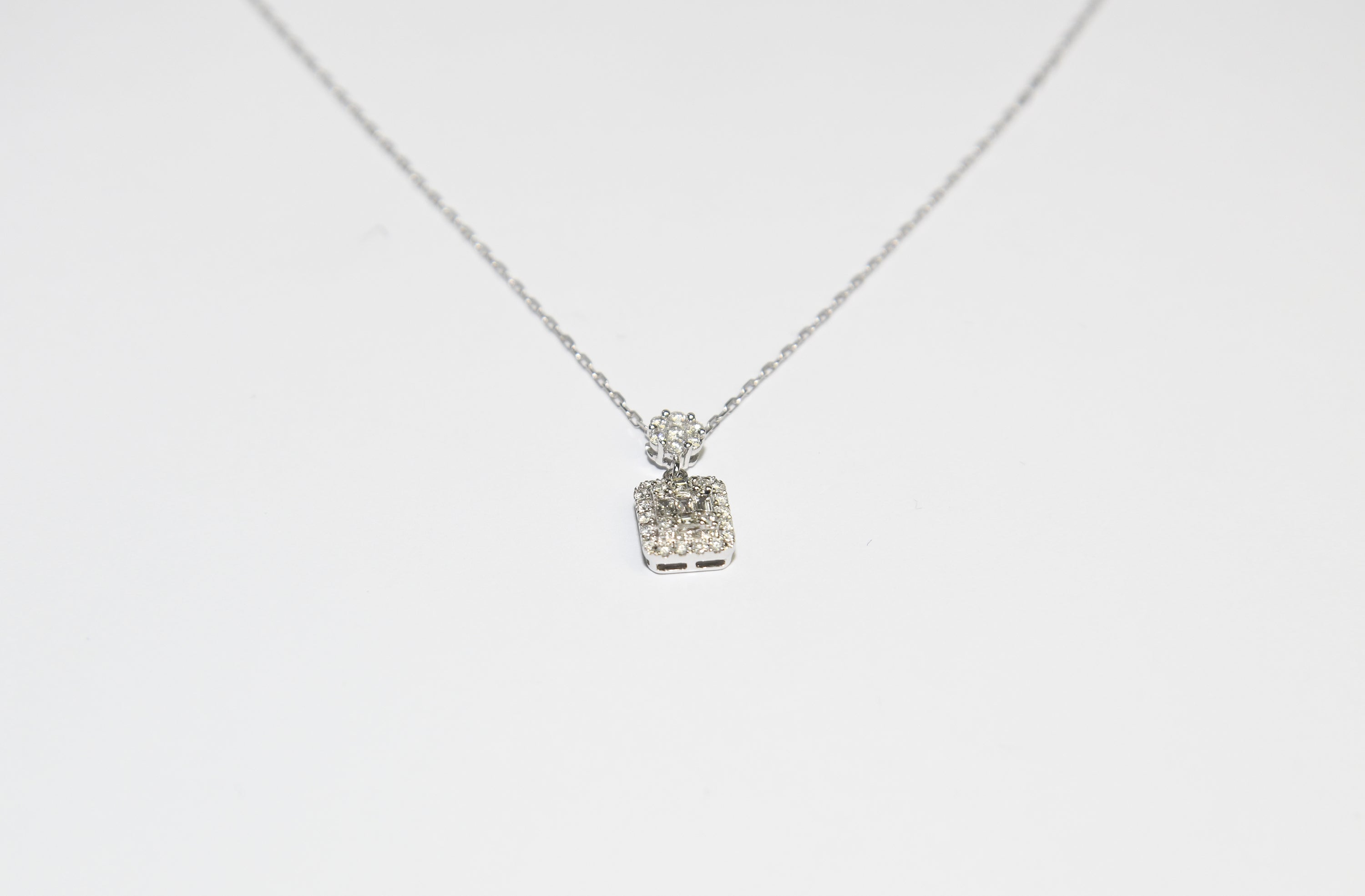 Classic Emerald Cut Necklace
