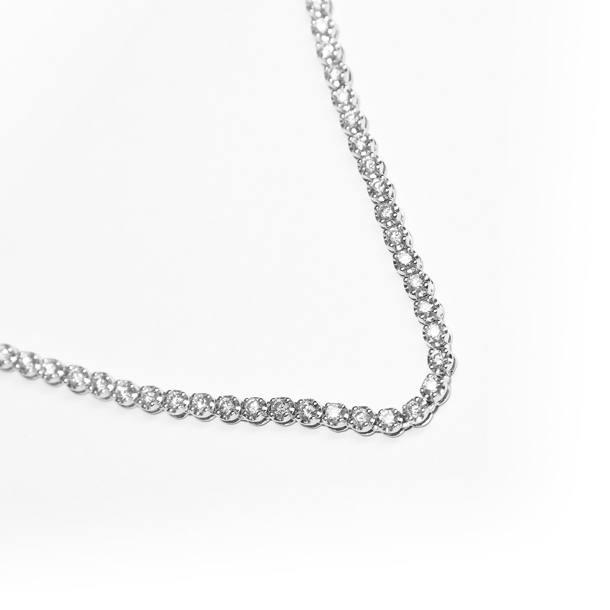 String of Diamonds Necklace