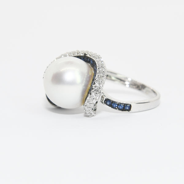Pearl in an Oyster Ring